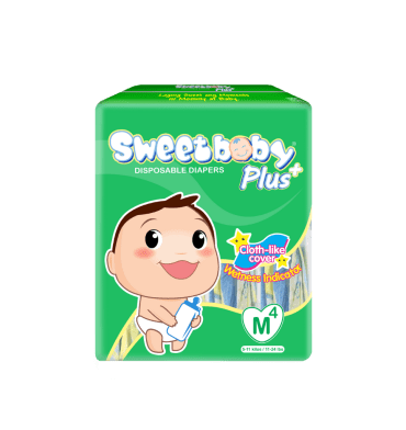 Baby top plus diaper